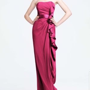Strapless Formal Dress(Watermelon)